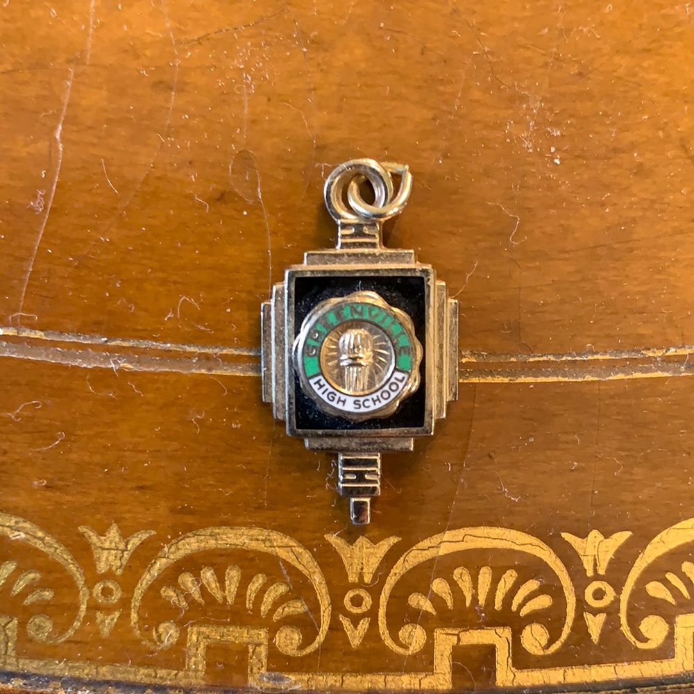 Vintage High School charm